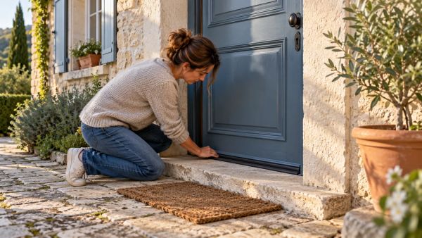7 astuces visant à améliorer l'isolation de votre porte d'entrée