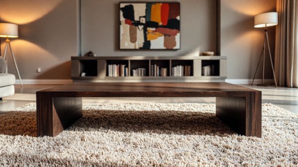 Idées de tables basses innovantes pour un salon convivial